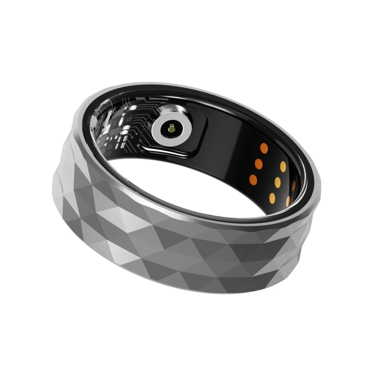 R12M SIZE 20 Smart Ring, Support Health Monitoring / Multiple Exercise Modes(Silver) - Smart Rings / Smart Telephones by PMC Jewellery | Online Shopping South Africa | PMC Jewellery | Buy Now Pay Later Mobicred