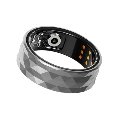 R12M SIZE 22 Smart Ring, Support Health Monitoring / Multiple Exercise Modes(Silver) - Smart Rings / Smart Telephones by PMC Jewellery | Online Shopping South Africa | PMC Jewellery | Buy Now Pay Later Mobicred