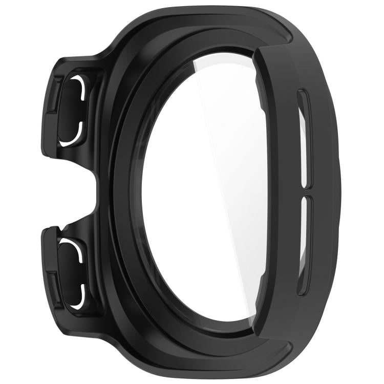 For Samsung Galaxy Watch Ultra 47mm PC+Tempered Film Integrated Waterproof Watch Protective Case(Dark Blue) - free shipping - PMC Jewellery - Order now!