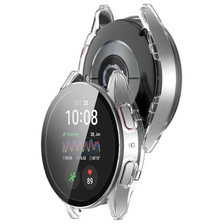 For Samsung Galaxy Watch 7 40mm Tempered Film Integrated Waterproof PC Watch Protective Cover(Transparent) - free shipping - PMC TechLife - Order now!