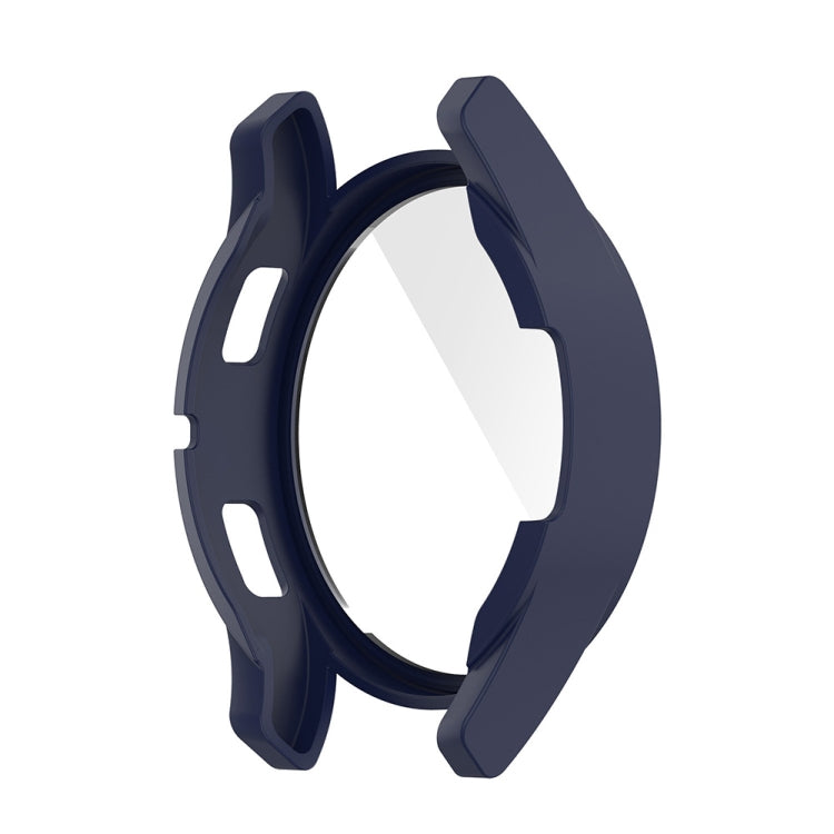 For Samsung Galaxy Watch FE 40mm PC + Tempered Glass Film Integrated Watch Protective Case(Midnight Blue) - Watch Cases by PMC TechLife | Online Shopping South Africa | PMC TechLife | Buy Now Pay Later Mobicred