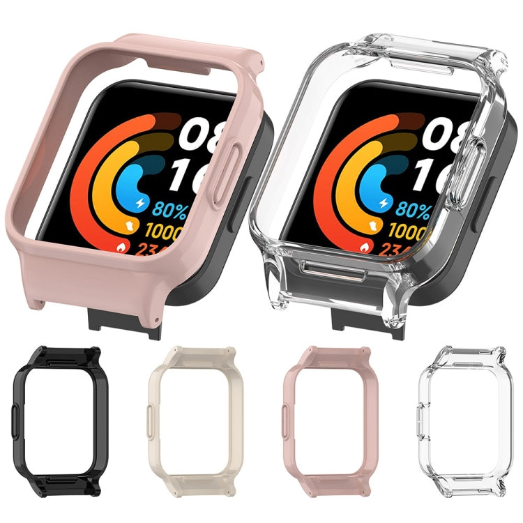 For Redmi Watch 3 Half Pack PC Watch Protective Case(Transparent) - Watch Cases by PMC TechLife | Online Shopping South Africa | PMC TechLife | Buy Now Pay Later Mobicred