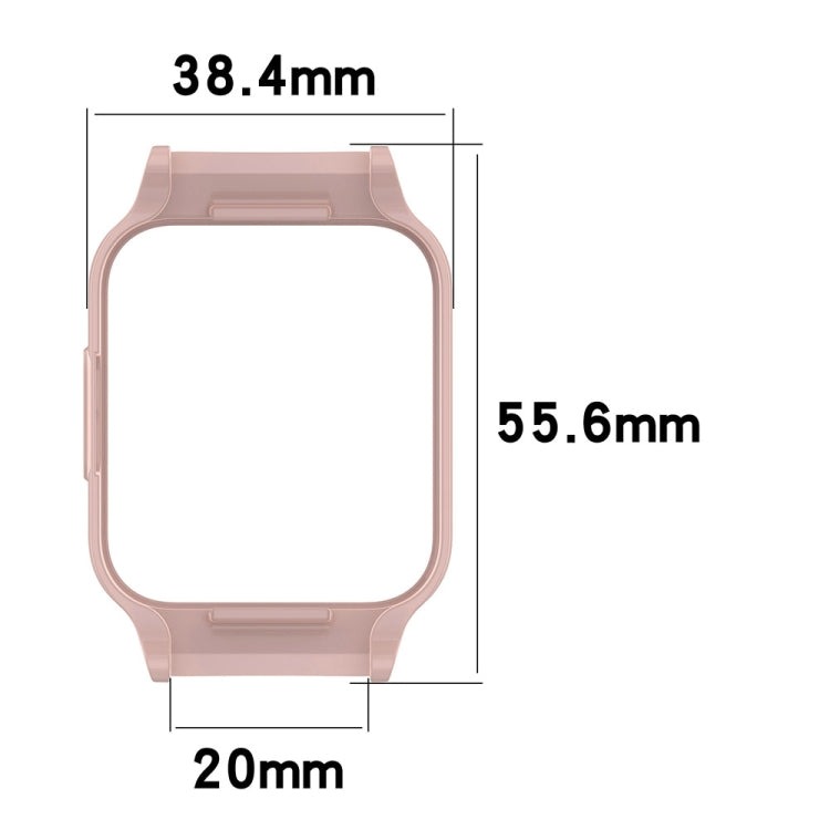 For Redmi Watch 3 Half Pack PC Watch Protective Case(Transparent) - Watch Cases by PMC TechLife | Online Shopping South Africa | PMC TechLife | Buy Now Pay Later Mobicred