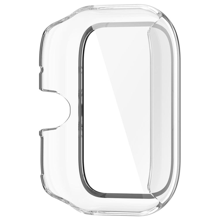 For vivo Watch GT PC + Tempered Glass Film Integrated Watch Protective Case(Transparent White) - Watch Case by PMC TechLife | Online Shopping South Africa | PMC TechLife | Buy Now Pay Later Mobicred