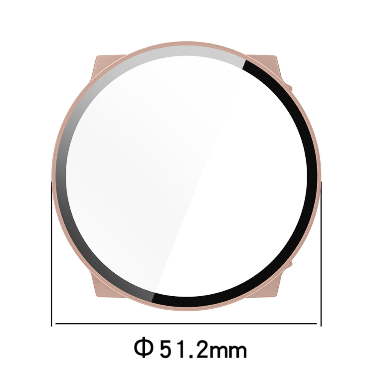 For Suunto Race PC + Tempered Glass Film Integrated Watch Protective Case(Black) - Watch Case by PMC TechLife | Online Shopping South Africa | PMC TechLife | Buy Now Pay Later Mobicred