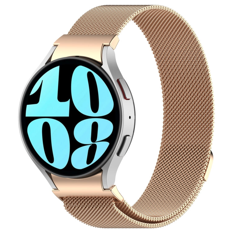 For Samsung Galaxy Watch  7 40 / 44mm Milan Magnetic Quick Release Stainless Steel Watch Band(Rose Gold) - free shipping - PMC TechLife - Order now!