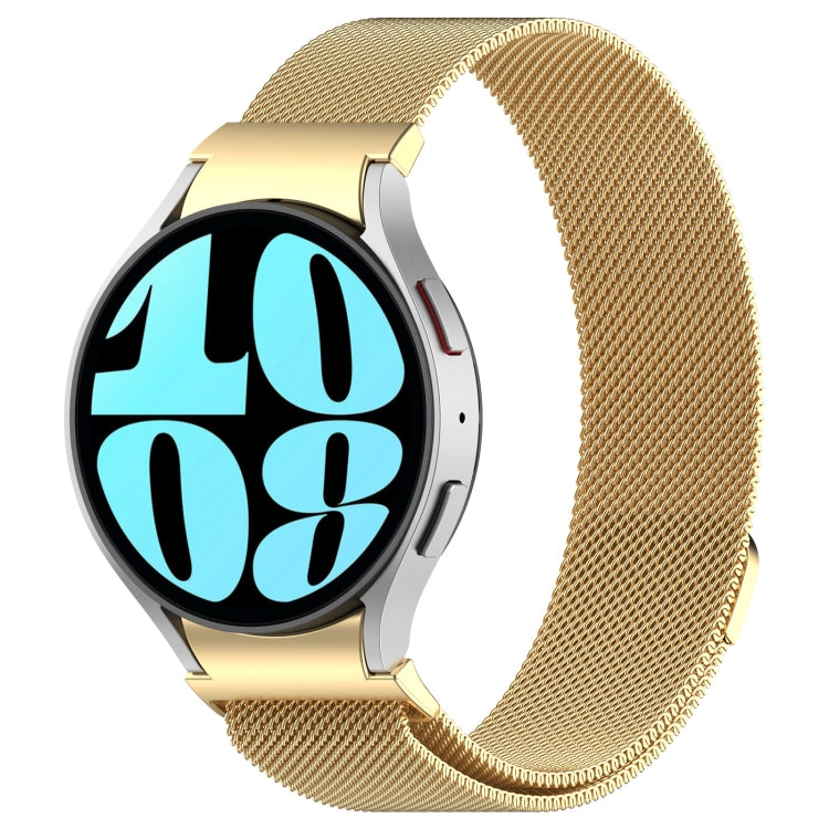 For Samsung Galaxy Watch  7 40 / 44mm Milan Magnetic Quick Release Stainless Steel Watch Band(Gold) - free shipping - PMC TechLife - Order now!