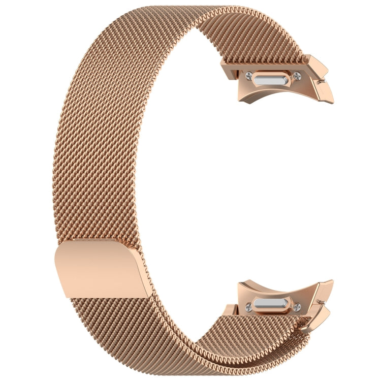 For Samsung Galaxy Watch FE 40mm Milan Magnetic Quick Release Stainless Steel Watch Band(Rose Gold) - free shipping - PMC TechLife - Order now!