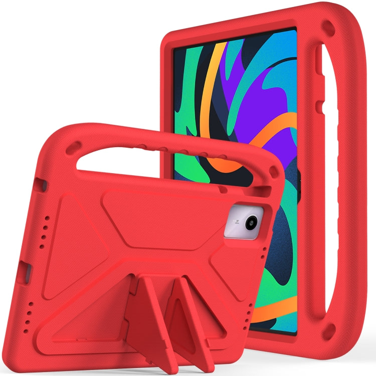 For iPad Pro 13 2024 Handle EVA Shockproof Tablet Case with Holder(Red) - iPad Pro 13 2024 Cases by PMC Jewellery | Online Shopping South Africa | PMC Jewellery | Buy Now Pay Later Mobicred