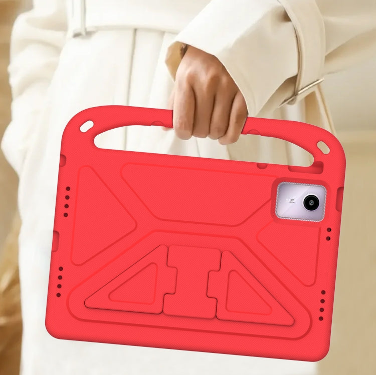 For iPad Pro 13 2024 Handle EVA Shockproof Tablet Case with Holder(Red) - iPad Pro 13 2024 Cases by PMC Jewellery | Online Shopping South Africa | PMC Jewellery | Buy Now Pay Later Mobicred