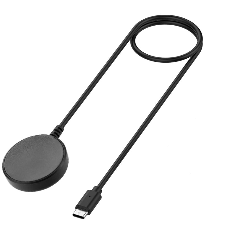 For Samsung Galaxy Watch 7 USB-C / Type-C Interface Smart Watch Magnetic Charging Cable(Black) - Charger by PMC Jewellery | Online Shopping South Africa | PMC Jewellery | Buy Now Pay Later Mobicred