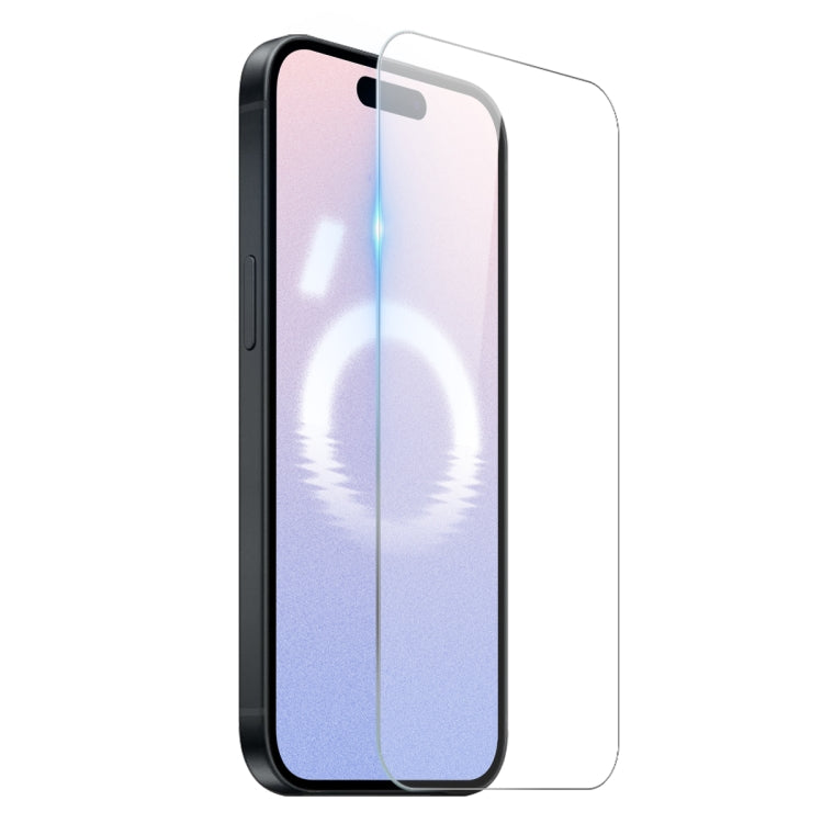 For iPhone 16 NORTHJO 2 in 1 TPU Phone Case Screen Protector Tempered Glass Film(Clear) - iPhone 16 Cases by NORTHJO | Online Shopping South Africa | PMC Jewellery | Buy Now Pay Later Mobicred