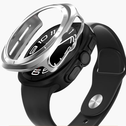 For Samsung Galaxy Watch Ultra 47mm Hollowed PC Watch Protective Case(Black) - Watch Cases by PMC Jewellery | Online Shopping South Africa | PMC Jewellery | Buy Now Pay Later Mobicred