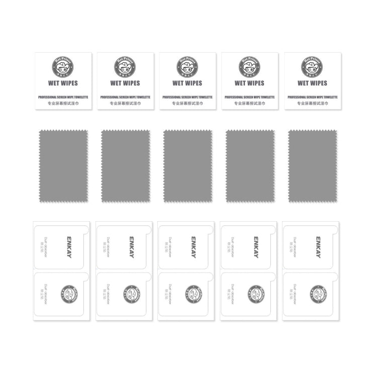 For Samsung Galaxy S24 FE 5G 5pcs ENKAY 9H Big Arc Edge High Aluminum-silicon Tempered Glass Film - free shipping - PMC Jewellery - Order now!