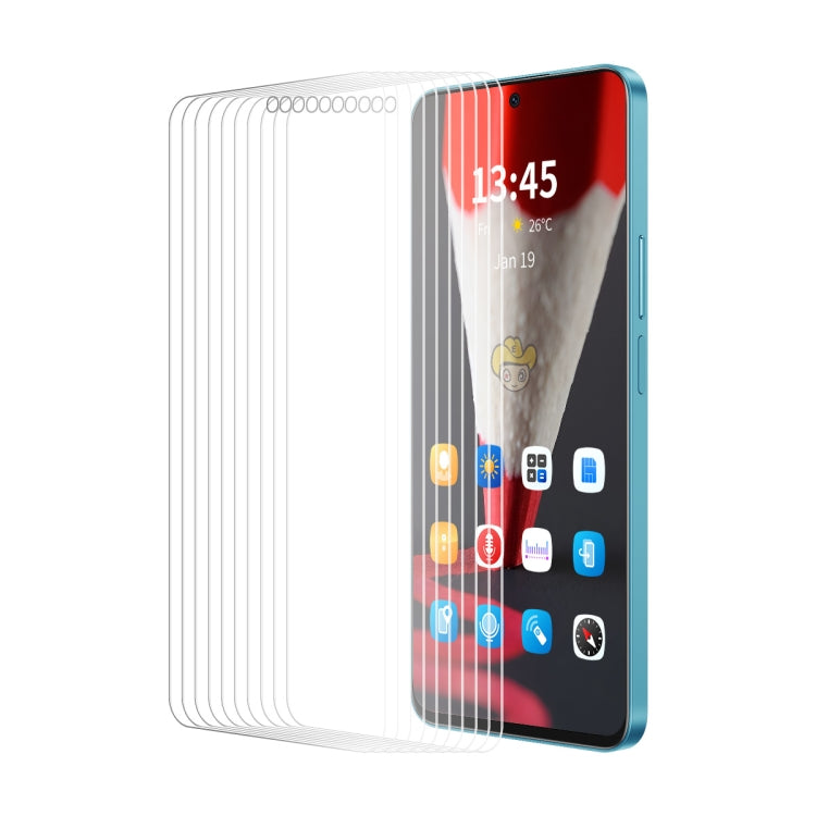 For Samsung Galaxy S24 FE 5G 10pcs ENKAY 9H Big Arc Edge High Aluminum-silicon Tempered Glass Film - free shipping - PMC Jewellery - Order now!