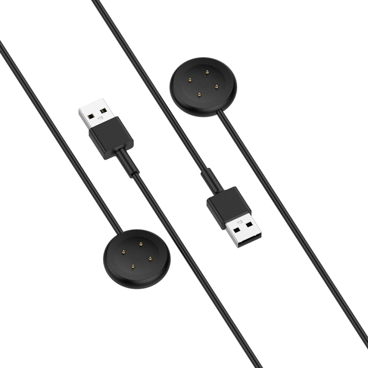 For Fitbit Ace LTE USB-A Interface Smart Watch Magnetic Charging Cable(Black) - Charger by PMC TechLife | Online Shopping South Africa | PMC TechLife | Buy Now Pay Later Mobicred