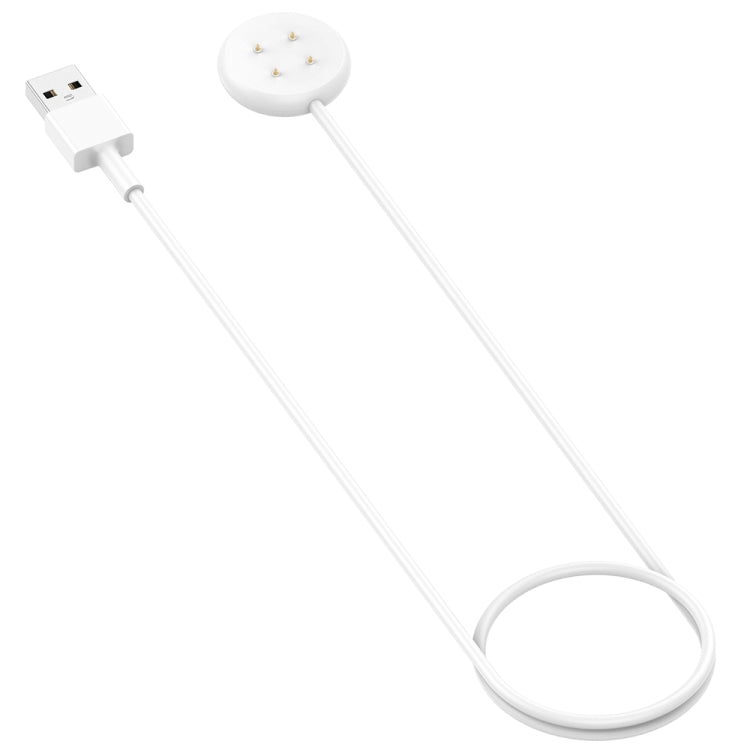 For Fitbit Ace LTE USB-A Interface Smart Watch Magnetic Charging Cable(White) - Charger by PMC Jewellery | Online Shopping South Africa | PMC Jewellery | Buy Now Pay Later Mobicred