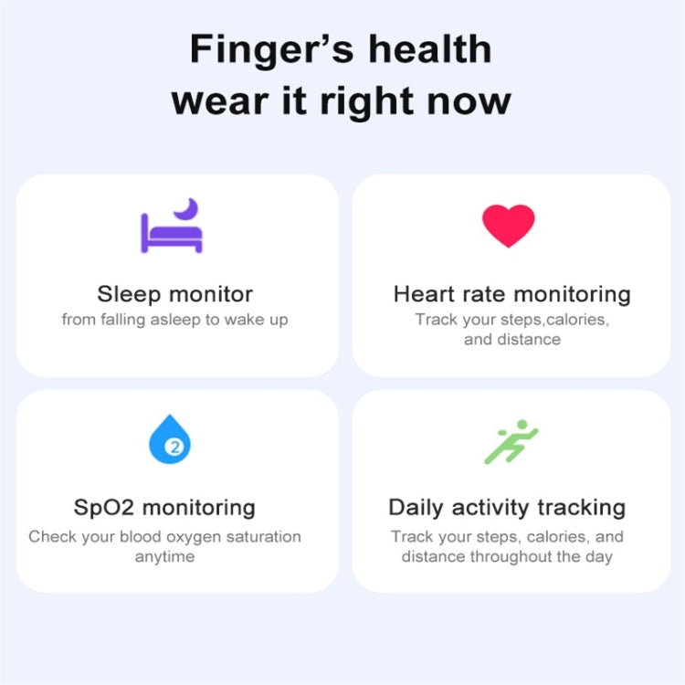 R06 SIZE 9 Smart Ring, Support Heart Rate / Blood Oxygen / Sleep Monitoring / Multiple Sports Modes(Black) - Smart Rings / Smart Telephones by PMC TechLife | Online Shopping South Africa | PMC TechLife | Buy Now Pay Later Mobicred