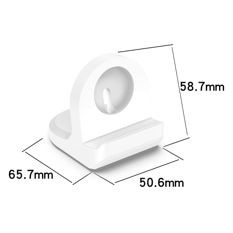 For Fitbit Ace LTE Smart Watch Silicone Charging Bracket with Charger(White) - Charger by PMC TechLife | Online Shopping South Africa | PMC TechLife | Buy Now Pay Later Mobicred