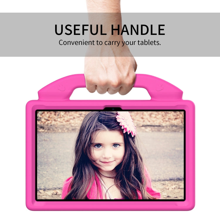 For Honor Pad X9 Children EVA Shockproof Tablet Case with Thumb Bracket(RoseRed) - Honor by PMC TechLife | Online Shopping South Africa | PMC TechLife | Buy Now Pay Later Mobicred