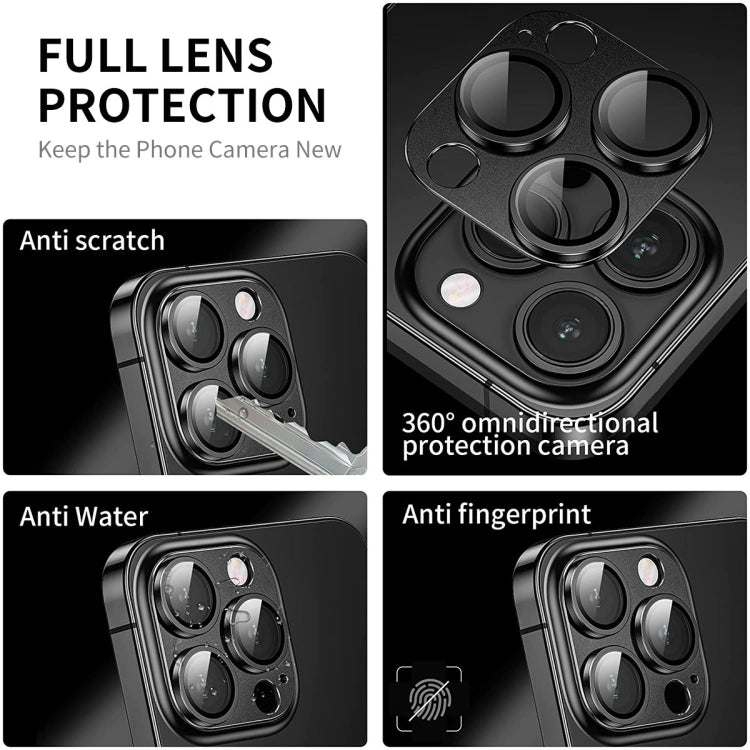 For iPhone 16 / 16 Plus ENKAY Anti-reflection Camera Lens Aluminium Alloy Tempered Glass Film(Green) - free shipping - PMC Jewellery - Order now!