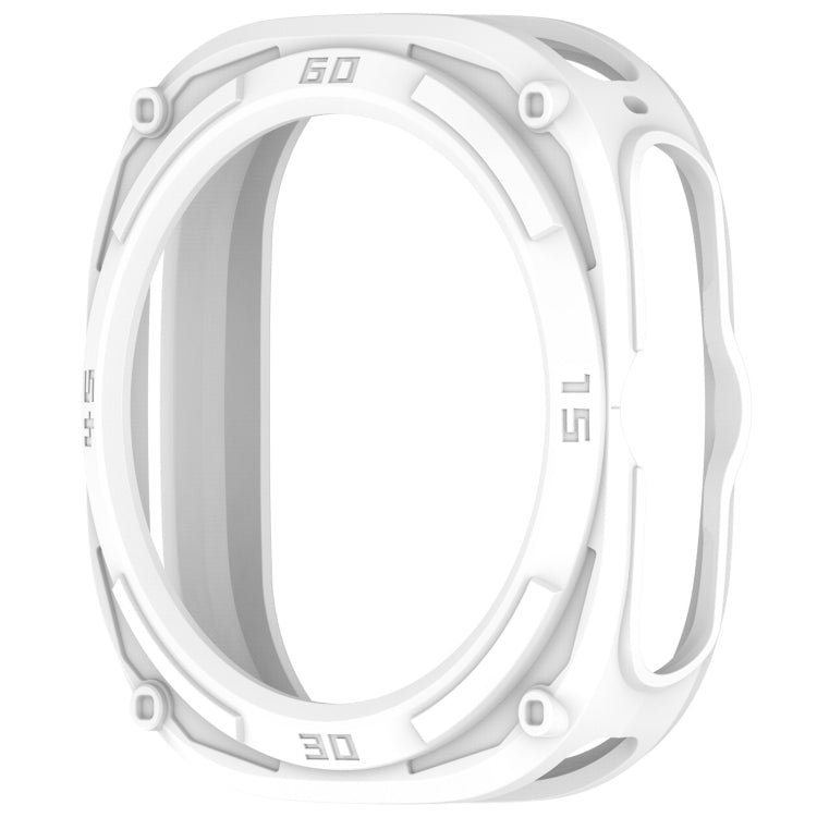 For Samsung Galaxy Watch Ultra 47mm Armored TPU Watch Protective Case(White) - free shipping - PMC Jewellery - Order now!