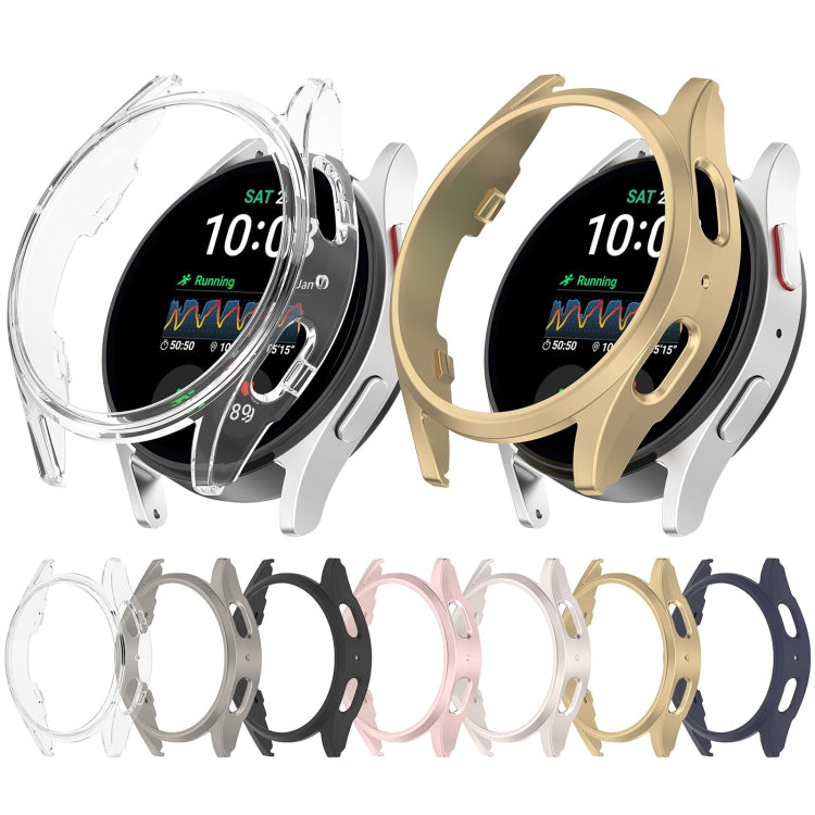 For Sansung Galaxy Watch 7 44mm Half Pack Hollow PC Watch Protective Case(Starlight) - Watch Cases by PMC TechLife | Online Shopping South Africa | PMC TechLife | Buy Now Pay Later Mobicred