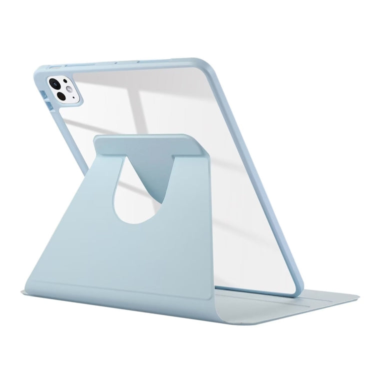 For iPad Pro 11 2024 ENKAY 360 Rotation PMMA Leather Smart Tablet Case with Pen Slot(Grey) - free shipping - PMc TechLife - Order now!
