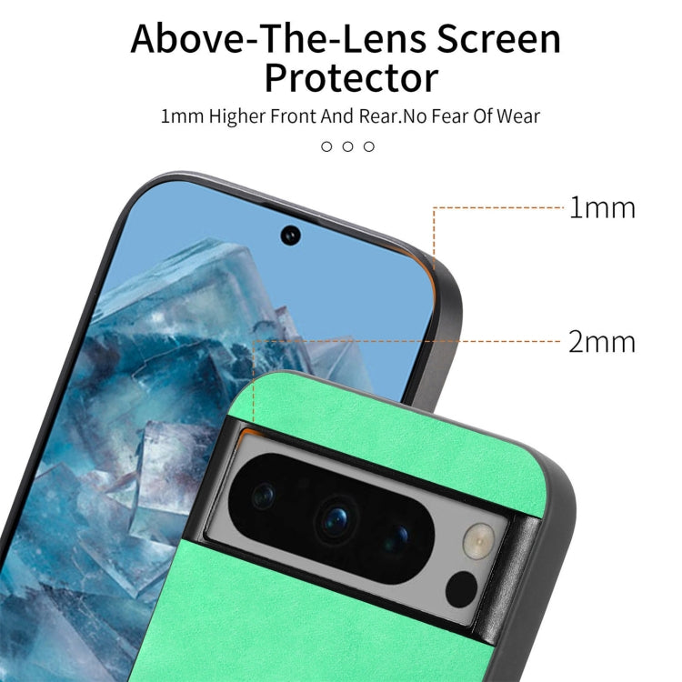 For Google Pixel 9 / 9 Pro Retro Magsafe Magnetic PU Back Cover Phone Case(Brown) - Google Cases by PMC TechLife | Online Shopping South Africa | PMC TechLife | Buy Now Pay Later Mobicred