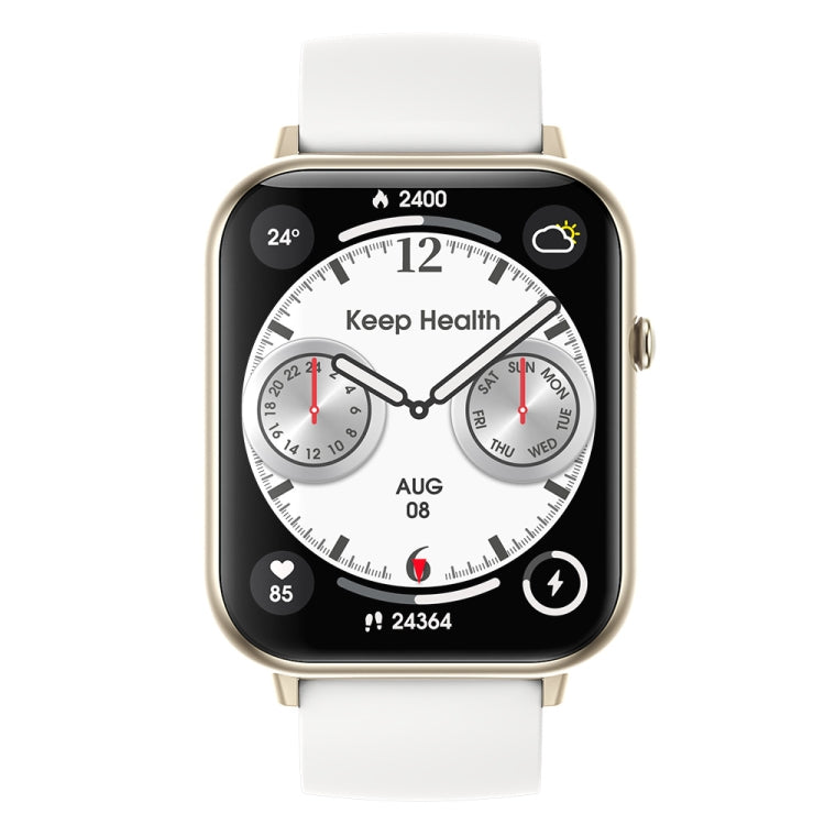 Q19 Max 2.1 inch HD Screen Waterproof Sports Business Smart Watch(White) - free shipping - PMC TechLife - Order now!