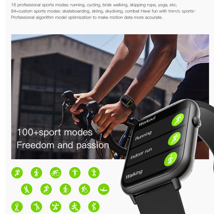 Q19 Max 2.1 inch HD Screen Waterproof Sports Business Smart Watch(Pink) - Smart Watches by PMC TechLife | Online Shopping South Africa | PMC TechLife | Buy Now Pay Later Mobicred