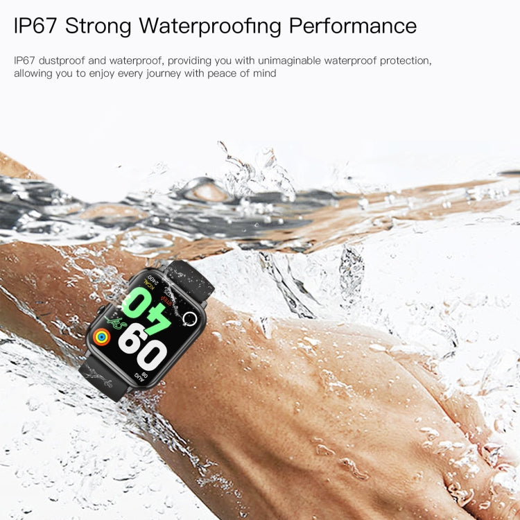 Q19 Max 2.1 inch HD Screen Waterproof Sports Business Smart Watch(Pink) - Smart Watches by PMC TechLife | Online Shopping South Africa | PMC TechLife | Buy Now Pay Later Mobicred