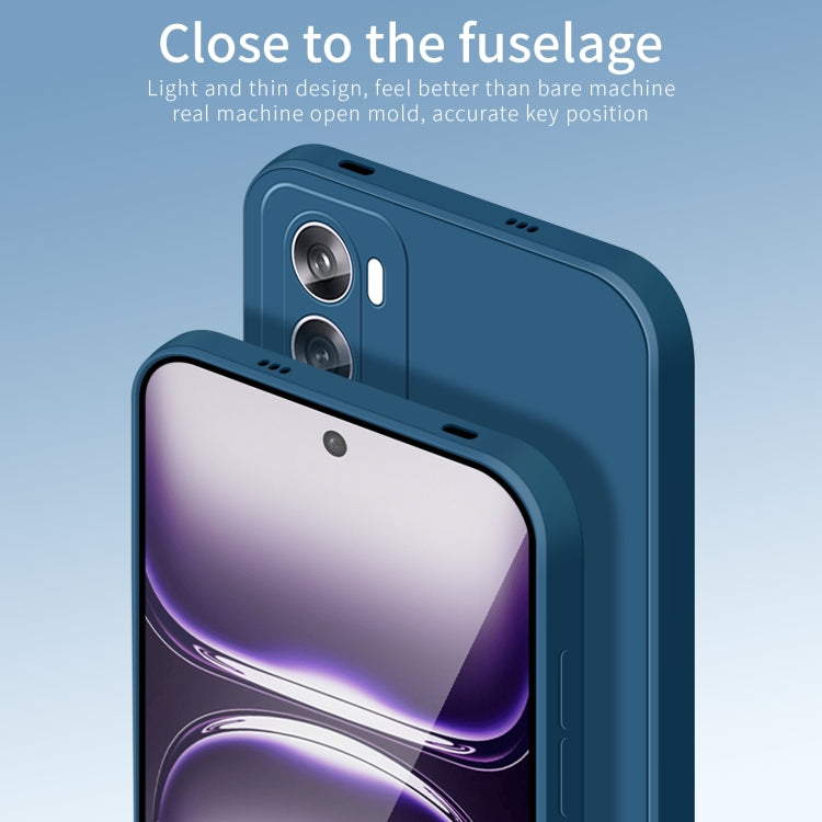 For OPPO Reno12 Pro Global PINWUYO Sense Series Liquid Silicone TPU Phone Case(Black) - free shipping - PMC Jewellery - Order now!