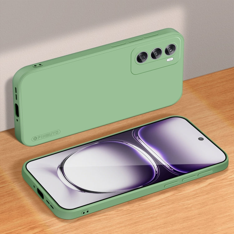For OPPO Reno12 Pro Global PINWUYO Sense Series Liquid Silicone TPU Phone Case(Green) - free shipping - PMC Jewellery - Order now!