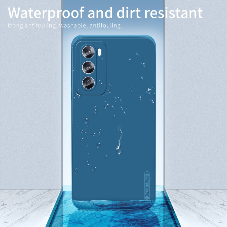 For OPPO Reno12 Pro Global PINWUYO Sense Series Liquid Silicone TPU Phone Case(Green) - free shipping - PMC Jewellery - Order now!