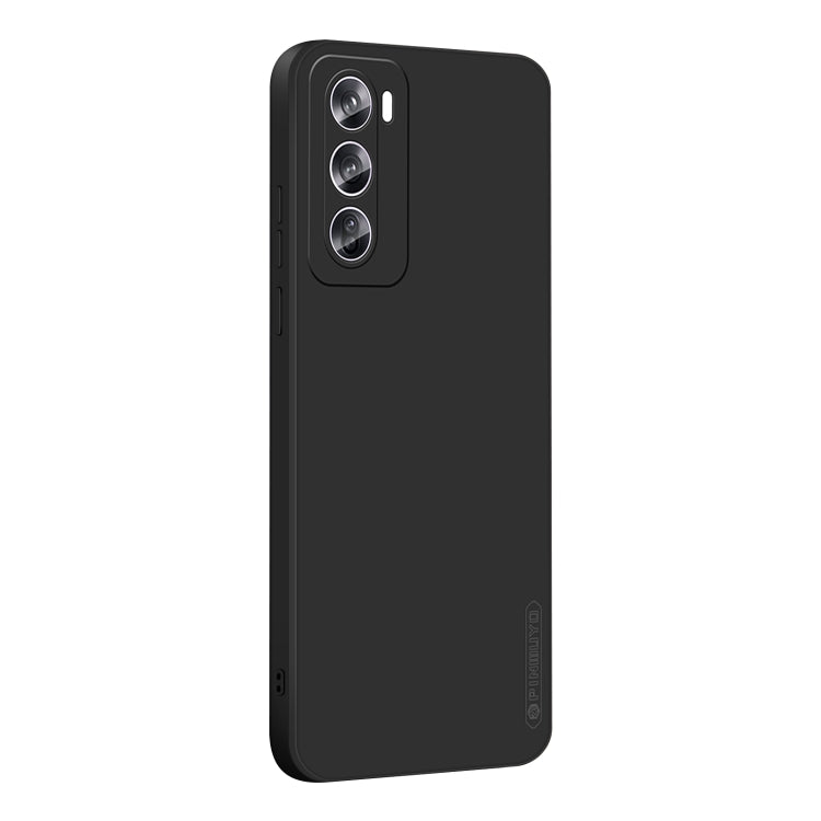 For OPPO Reno12 Global PINWUYO Sense Series Liquid Silicone TPU Phone Case(Black) - free shipping - PMC Jewellery - Order now!