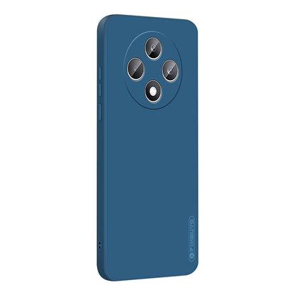 For OPPO Reno12 F PINWUYO Sense Series Liquid Silicone TPU Phone Case(Blue) - Reno12 F Cases by PINWUYO | Online Shopping South Africa | PMC Jewellery | Buy Now Pay Later Mobicred