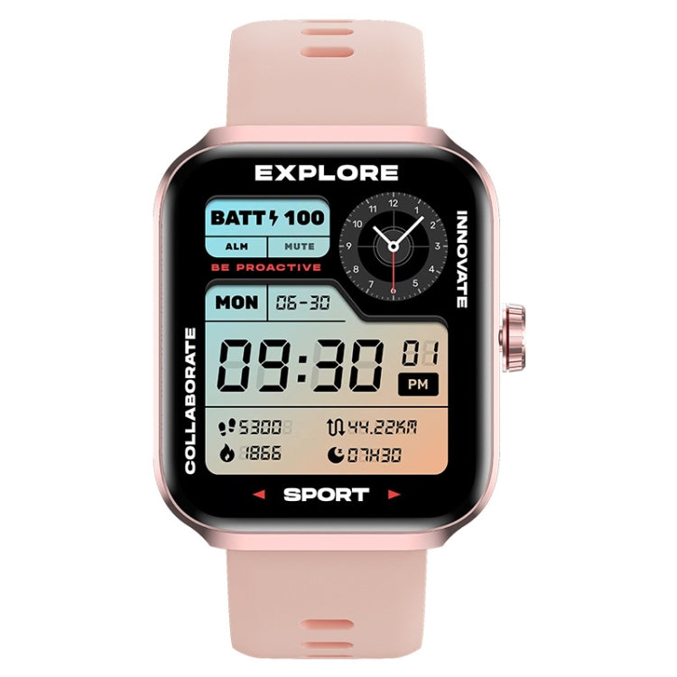 NX22 1.78 inch Color Screen Smart Watch, Support Bluetooth Call / Health Monitoring(Pink) - Smart Watches by PMC TechLife | Online Shopping South Africa | PMC TechLife | Buy Now Pay Later Mobicred