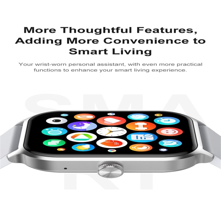P85 1.93 inch Color Screen Smart Watch, Support Bluetooth Call / Health Monitoring(Silver) - Smart Watches by PMC TechLife | Online Shopping South Africa | PMC TechLife | Buy Now Pay Later Mobicred