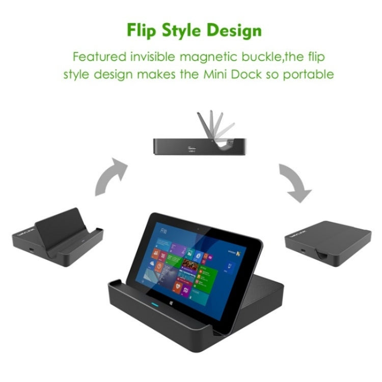 WAVLINK UHP3D01G Gigabit Ethernet USB 3.0 Multi-Function HUB 4K HD Docking Station(US Plug) - free shipping - PMC Jewellery - Order now!