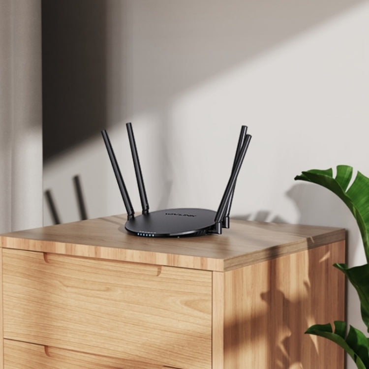 WAVLINK WN530G3 4x 5dBi Foldable Antenna AC1200 Dual Band Wireless Repeater Router, Plug:UK Plug - Wireless Routers by WAVLINK | Online Shopping South Africa | PMC Jewellery | Buy Now Pay Later Mobicred