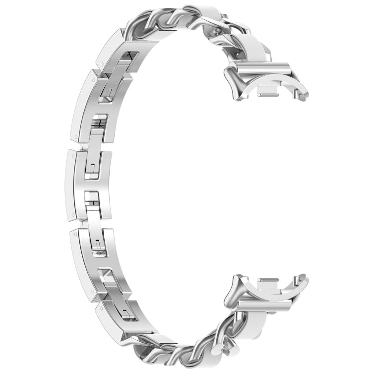 For Xiaomi Smart Band 9 / 9 NFC Fashion Bracelet Metal Watch Band(Silver) - free shipping - PMC TechLife - Order now!