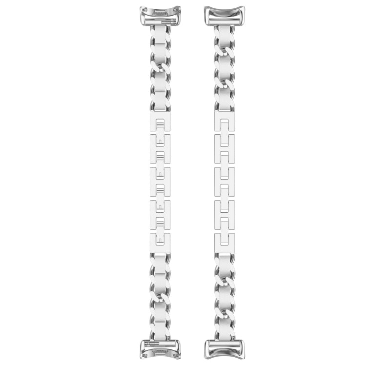 For Xiaomi Smart Band 9 / 9 NFC Fashion Bracelet Metal Watch Band(Silver) - free shipping - PMC TechLife - Order now!