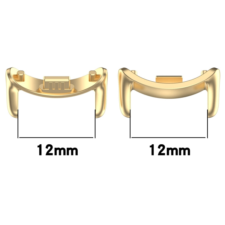 For Xiaomi Smart Band 9 12mm 1 Pair Metal Watch Band Connector(Black) - free shipping - PMc TechLife - Order now!