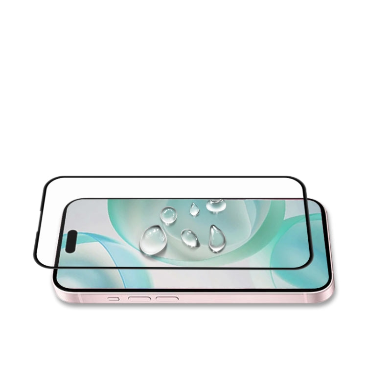 For iPhone 16 Pro mocolo 2.5D Full Glue Full Cover Tempered Glass Film - free shipping - PMC TechLife - Order now!