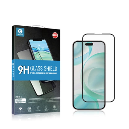 For iPhone 16 Pro mocolo 2.5D Full Glue Full Cover Tempered Glass Film - iPhone 16 Pro Tempered Glass by mocolo | Online Shopping South Africa | PMC Jewellery | Buy Now Pay Later Mobicred