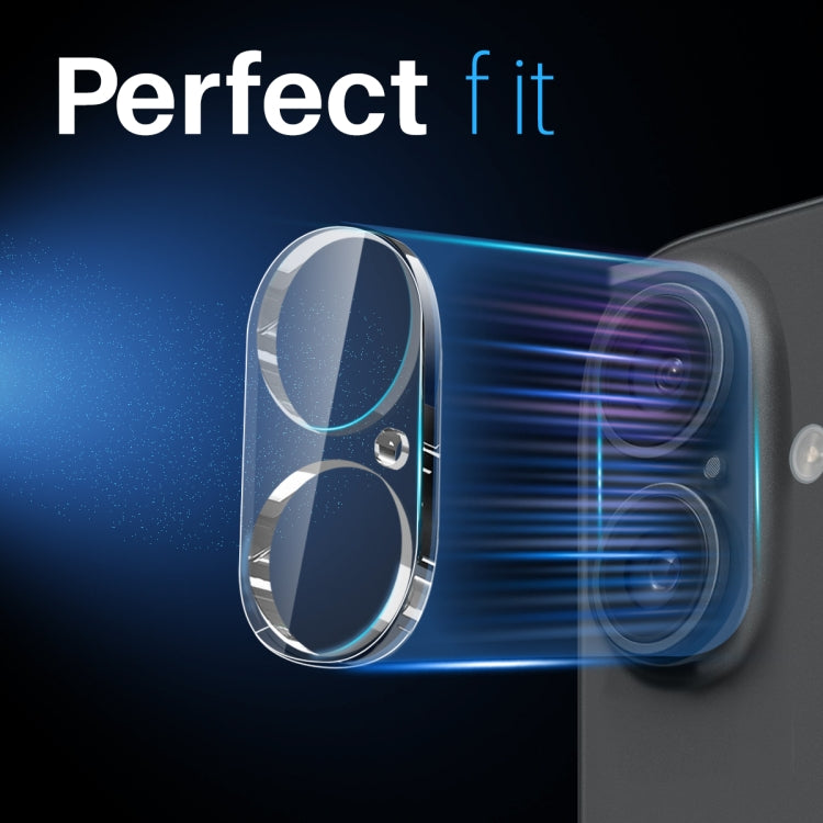 For iPhone 16 / 16 Plus NORTHJO Camera Lens Protector 3D HD Tempered Glass Film(Clear) - free shipping - PMC TechLife - Order now!