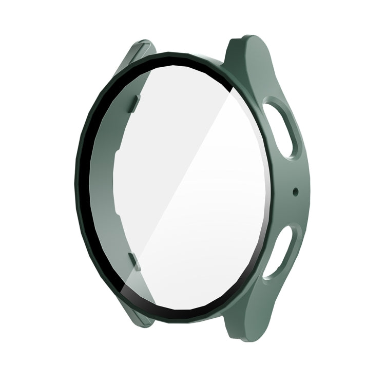 For Samsung Galaxy Watch7 40mm ENKAY Hat-Prince Full Coverage PC + Tempered Glass Film Integrated Watch Case(Dark Green) - free shipping - PMc TechLife - Order now!