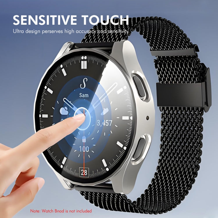 For Samsung Galaxy Watch7 40mm ENKAY Hat-Prince Full Coverage PC + Tempered Glass Film Integrated Watch Case(Dark Green) - free shipping - PMc TechLife - Order now!