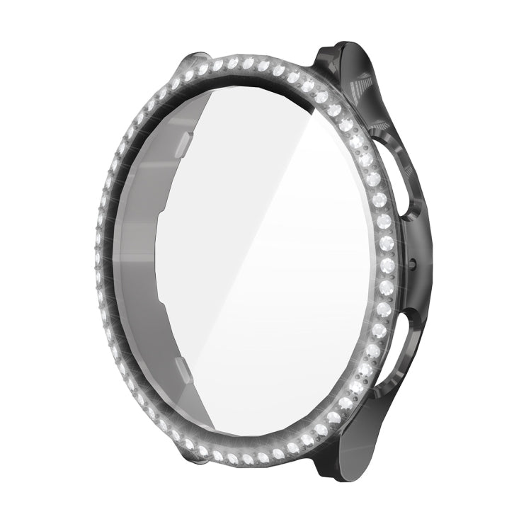 For Samsung Galaxy Watch7 44mm ENKAY Hat-Prince Blink Full Coverage PC + Tempered Glass Film Integrated Watch Case(Black) - free shipping - PMc TechLife - Order now!